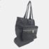 Bottega Veneta Black Canvas Shoulder Bag - Image 2