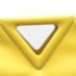 Bottega Veneta Yellow Leather Point Top Handle Bag - Image 7
