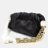 Bottega Veneta Black Leather Teen Pouch Clutch - Image 2