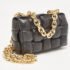 Bottega Veneta Black Padded Leather Cassette Chain Bag - Image 3
