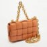 Bottega Veneta Brown Padded Leather Chain Cassette Shoulder Bag - Image 3