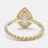 Boucheron 18K Yellow Gold and Mother of pearl Serpent Boheme Ring 54 - Image 2