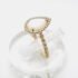 Boucheron 18K Yellow Gold and Mother of pearl Serpent Boheme Ring 54 - Image 4