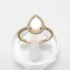 Boucheron 18K Yellow Gold and Mother of pearl Serpent Boheme Ring 54 - Image 3