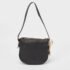 Burberry Black Leather Small Knight Shoulder Bag - Image 4