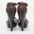 Burberry Brown Leather T Ankle Strap Platform Sandals Size 38 - Image 6