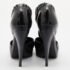 Burberry Black Patent Leather Pleated T Strap Pumps Size 39 - Image 5