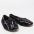 Carolina Herrera Black Suede Smoking Slipper  Size 37 - Image 4