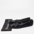 Carolina Herrera Black Suede Smoking Slipper  Size 37 - Image 9