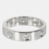 Cartier 18k White Gold Love Band 0.19 CTW - Image 3