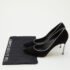 Casadei Black Suede Blade Pumps Size 36.5 - Image 9