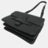 Celine Black Leather Symmetrical Shoulder Bag - Image 2