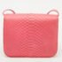 Celine Neon Pink Python Classic Box Flap Crossbody Bag - Image 4