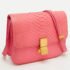 Celine Neon Pink Python Classic Box Flap Crossbody Bag - Image 3