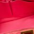 Celine Neon Pink Python Classic Box Flap Crossbody Bag - Image 9