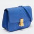 Celine Blue Python Medium Classic Box Shoulder Bag - Image 3