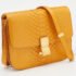 Celine Mustard Python Medium Classic Box Shoulder Bag - Image 3