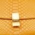 Celine Mustard Python Medium Classic Box Shoulder Bag - Image 7