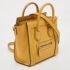 C&eacute;line Mustard Leather Nano Luggage Tote - Image 3