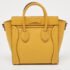 C&eacute;line Mustard Leather Nano Luggage Tote - Image 4