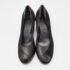 Celine Black Leather and Suede Block Heel Pumps Size 35.5 - Image 3