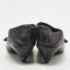 Celine Black Leather Buckle Detail Pointed Toe Booties Size 36 - Image 5
