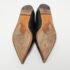 Celine Black Leather V-Neck Ballet Flats Size 35.5 - Image 6