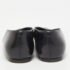 Celine Black Leather V-Neck Ballet Flats Size 35.5 - Image 5
