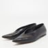 Celine Black Leather V-Neck Ballet Flats Size 35.5 - Image 2