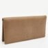 CH Carolina Herrera Beige Leather Flap Bifold Continental Wallet - Image 3