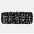 Chanel Black, White & Silver Tweed Nano Kelly Shopper Bag - Image 5