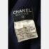 Chanel Blue Vintage Gold Buttons Blazer S - Image 4