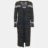 Chanel Multicolor Striped Cashmere Long Cardigan S