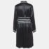 Chanel Black Crepe Zip Front Midi Dress M - Image 2