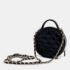 Chanel Black Shiny Leather Round Top Handle Bag - Image 2