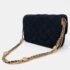 Chanel Black suede Chain Flap Bag - Image 2