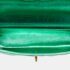 Chanel Metallic Green Lambskin Leather Quilted Top Handle Bag - Image 10