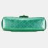 Chanel Metallic Green Lambskin Leather Quilted Top Handle Bag - Image 9