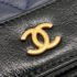 Chanel Navy Blue Leather Gabrielle WOC Mini Crossbody Bag - Image 4