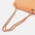 Chanel Orange Lambskin Medium Classic Flap Bag - Image 6