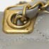 Chanel Grey Calfskin Quilted Small Lady Handle Clutch With Chain - Image 4