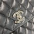 Chanel Black Leather Medium Coco Handle Top Handle Bag - Image 8