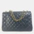 Chanel Black Quilted Lambskin Maxi Vintage Classic Single Flap Bag - Image 2