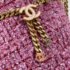 Chanel Tweed Enamel Quilted Pending CC Bucket Drawstring Shoulder Bags - Image 6