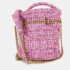 Chanel Tweed Enamel Quilted Pending CC Bucket Drawstring Shoulder Bags - Image 2