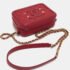 Chanel Red Leather Small Filigree Shoulder Bag - Image 5