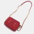 Chanel Red Leather Small Filigree Shoulder Bag - Image 6