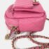 Chanel Pink Caviar Quilted CC Day Camera Case - Image 3