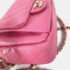 Chanel Pink Caviar Quilted CC Day Camera Case - Image 4