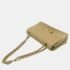 Chanel Beige Leather Medium Classic Double Flap Shoulder Bags - Image 3